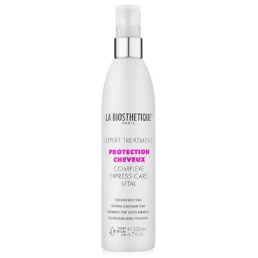 Двофазний спрей для нормального і густого волосся La Biosthetique Protection Cheveux Complexe Express Care Vital