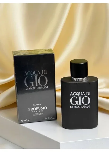 Чоловічий парфум Giorgio Armani Acqua di Gio Profumo (Джорджо Армані Аква ді Джіо Профумо) 125 мл Водяні Фужерні Деревні Стійкі No Brand (400539712)