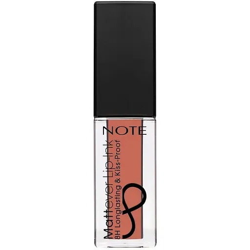 Матовий флюїд для губ Note Cosmetique Mattever Lip-Ink відтінок 03 Cappuccino 4.5 мл