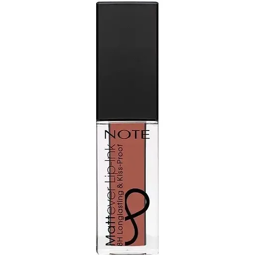 Матовий флюїд для губ Note Cosmetique Mattever Lip-Ink відтінок 05 Toffee Brock 4.5 мл