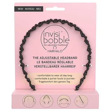 Ободок для волосся Invisibobble Hairhalo True Dark Sparkle