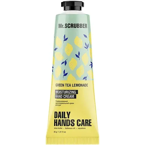 Парфумований крем для рук Mr.Scrubber Green Tea Lemonade зволожувальний 30 г