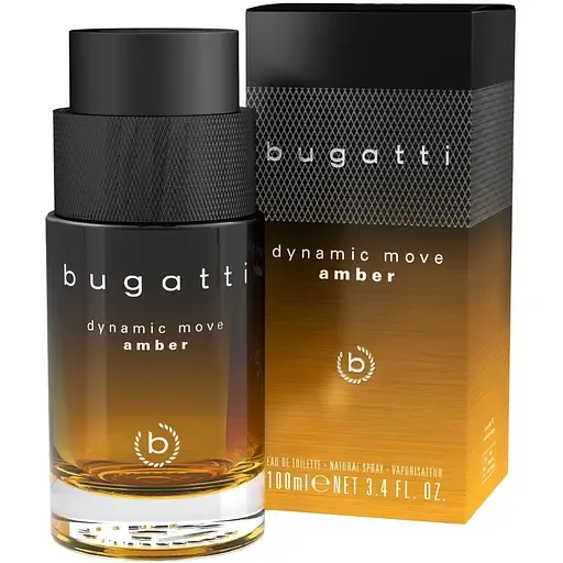 Bugatti Dynamic Move Amber туалетна вода для чоловіків 100 мл