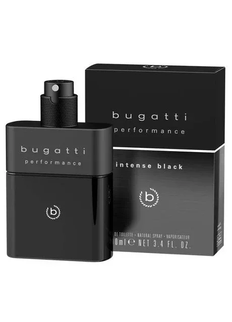 Туалетна вода для чоловіків Performance Intense black 100 мл (4051395413186) Bugatti (387617234)