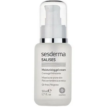 Зволожуючий крем-гель для схильної до акне шкіри SesDerma Salises Facial Moisturizing Gel Cream