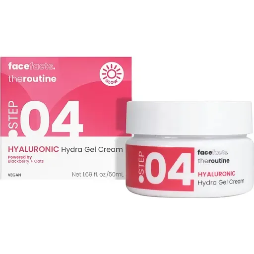 Гіалуроновий гель-крем Face Facts The Routine Step 4 Hyaluronic Hydra Gel Cream 50 мл
