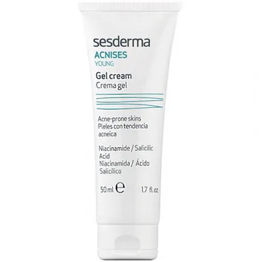 Себорегулюючий крем-гель для схильної до акне шкіри SesDerma Acnises Young Facial Gel Cream
