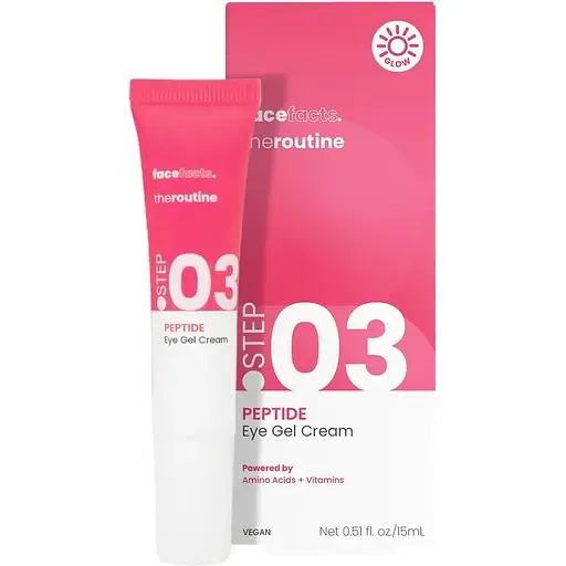 Гель-крем для шкіри навколо очей Face Facts The Routine Step 3 Peptide Eye Gel Cream 15 мл