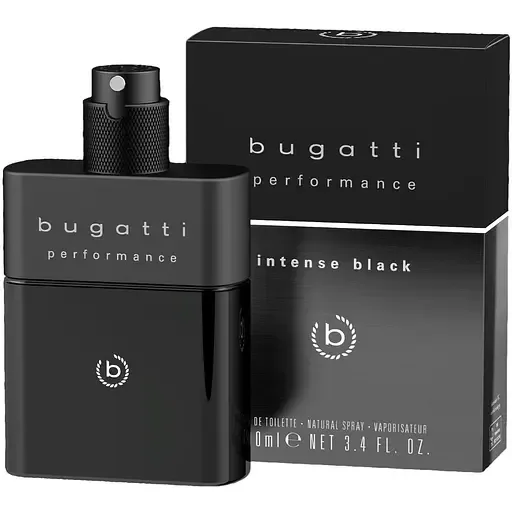 Туалетна вода для чоловіків Bugatti Performance Intense black 100 мл