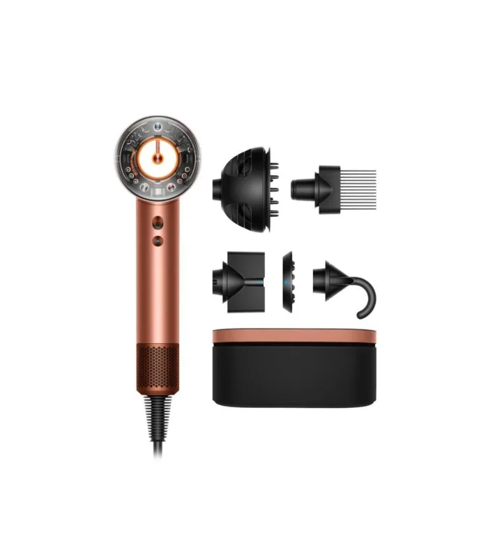 Dyson Supersonic Nural HD16 Special Gift Edition Amber Silk (143709-01) - Фен з кейсом