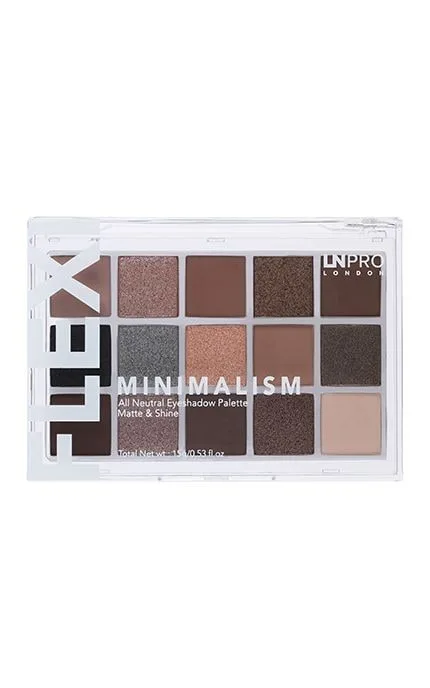 Тіні для повік LN Professional Flexi Minimalism Eyeshadow Palette