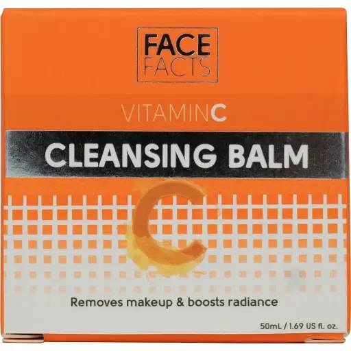 Бальзам для очищення шкіри обличчя Face Facts Vitamin C Cleansing Balm з вітаміном С 50 мл