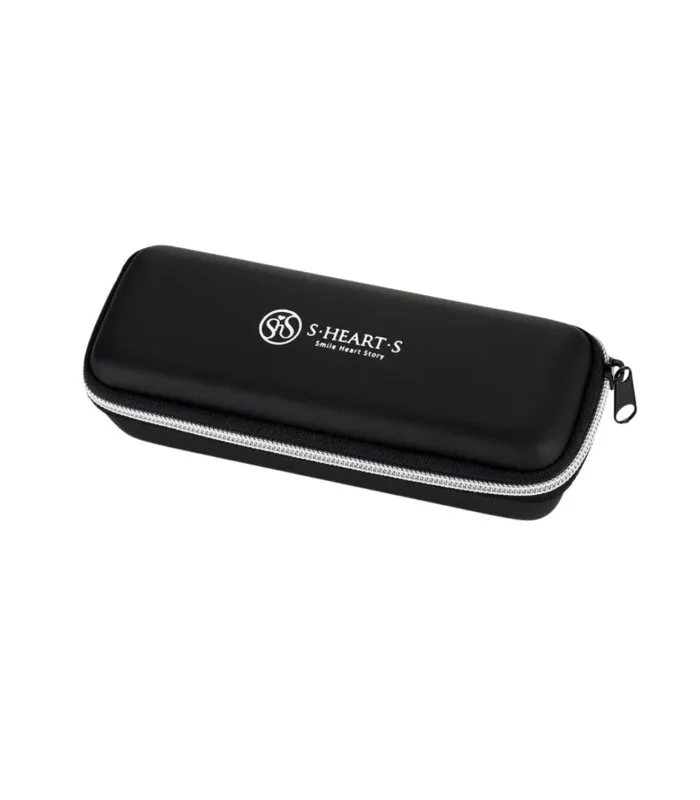 Semi-Hard Comb Case Black for Short Brushes - Захисний чохол для щіток з короткою ручкою