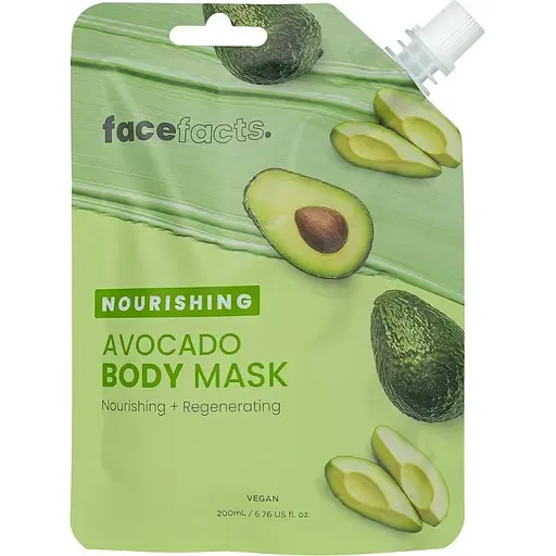 Маска для тіла Face Facts Nourishing Avocado Body Mask поживна 200 мл