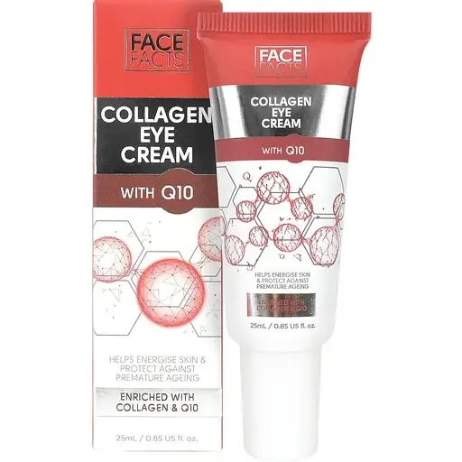 Крем для шкіри навколо очей Face Facts Collagen Eye Cream With Q10 25 мл