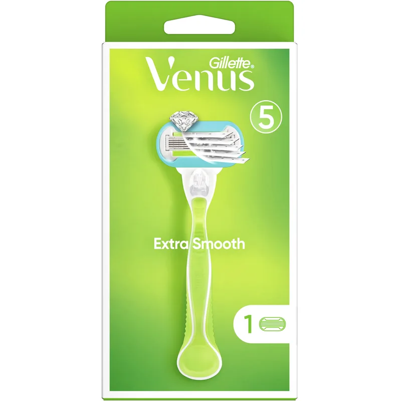 Бритва GILLETTE (Жіллет) Venus (Венус) Extra Smooth (Екстра Смуз) з змінною касетою