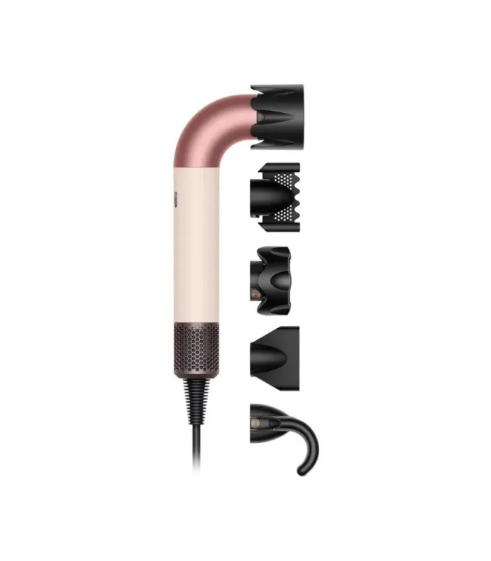 Dyson Supersonic HD17 Ceramic Pink / Rose Gold T1/T2 (113332-01) - Фен розумний контроль температури для здорового волосся