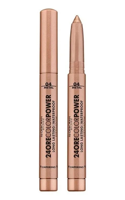 Тіні-олівець для повік Deborah 24Ore Color Power Waterproof 04 Warm Brown 1.4 г