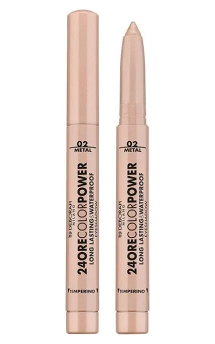 Тіні-олівець для повік Deborah 24Ore Color Power Waterproof водостійкі