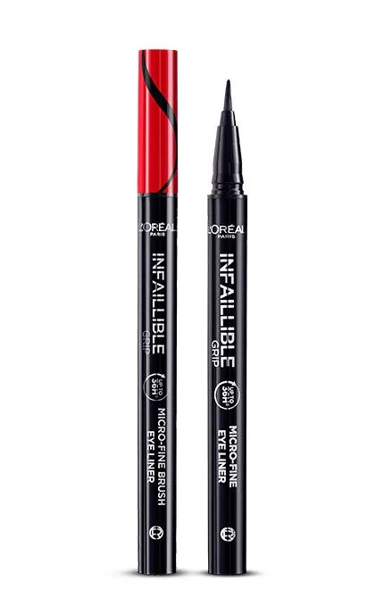 Підводка для очей L'Oreal Paris Infaillible 36h Grip Micro-Fine Liner ультратонка чорна 1 мл (AA489400)