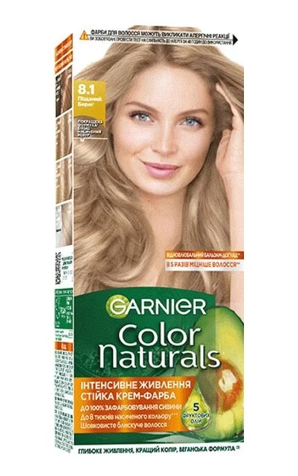 Фарба для волосся Garnier Color Naturals 8.1 Піщаний берег