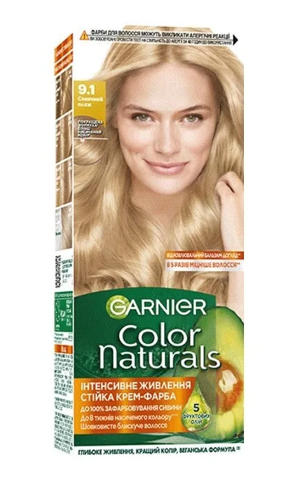 Фарба для волосся Garnier Color Naturals 9.1 Сонячний пляж
