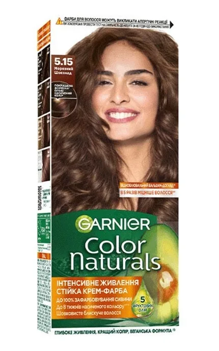 Фарба для волосся Garnier Color Naturals відтінок 5.15 Морозний шоколад