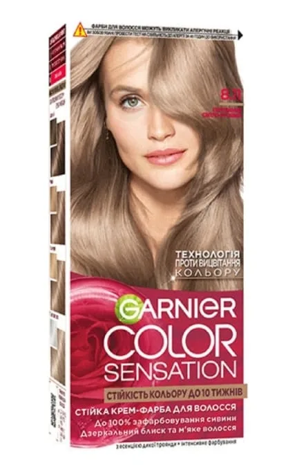 Фарба для волосся Garnier Color Sensation 8.11 перловий світло-русявий