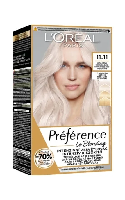 Фарба для волосся L'Oreal Paris Preference 11.11 Extra Light Cool Crystal Blonde