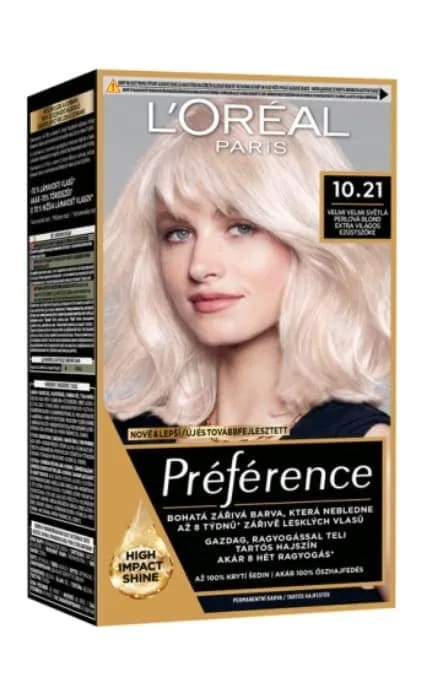 Фарба для волосся L’Oreal Paris Preference 10.21 Стокгольм світло-світло-русявий перламутровий освітлюючий 1 шт