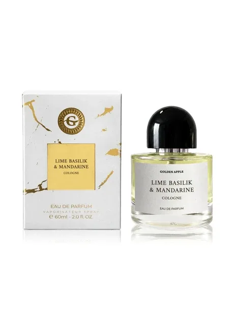 Парфум унісекс цитрусовий Lime Basilik & Mandarine Cologne Golden Apple 60 ml No Brand (381508739)