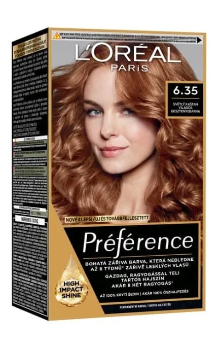 Фарба для волосся L’Oreal Paris Preference 6.35 Гавана світлий бурштин 1 шт