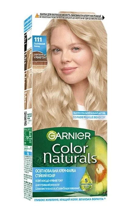 Фарба для волосся Garnier Color Naturals 111 Платиновий блонд