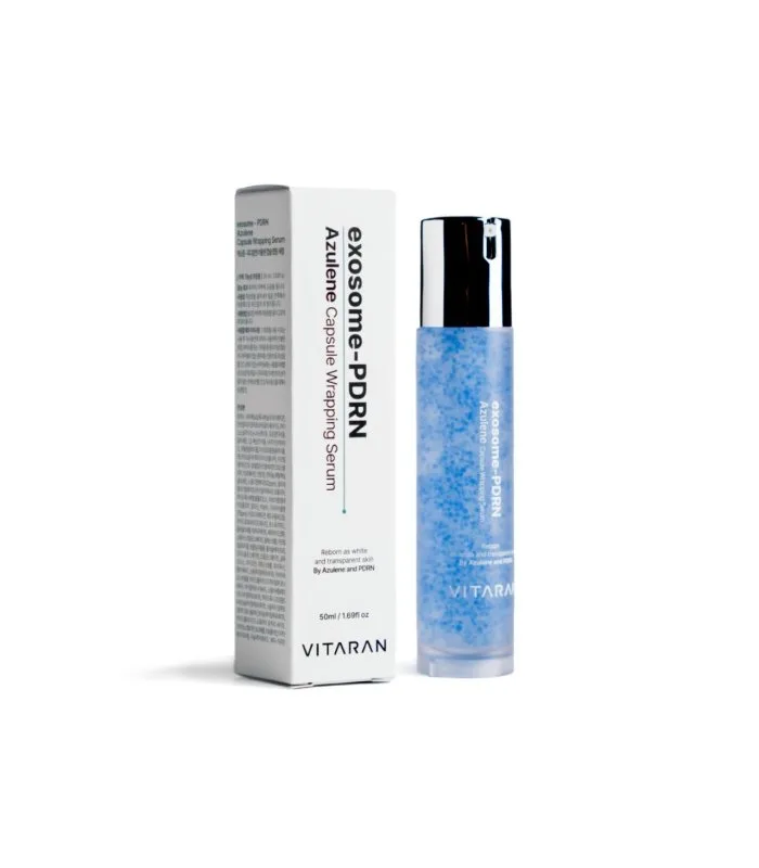 Vitaran Exosome-PDRN Azulene Capsule Wrapping Serum - Заспокійлива сироватка з азуленом, екзосомами та PDRN