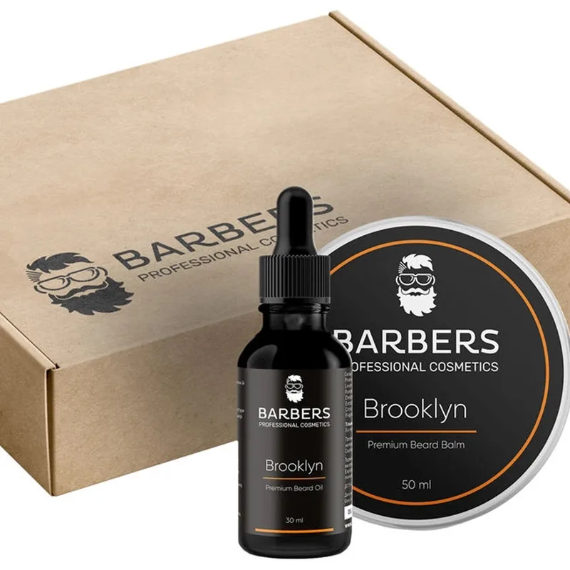 Набір для догляду за бородою Barbers Brooklyn 80 мл (4823109403567)