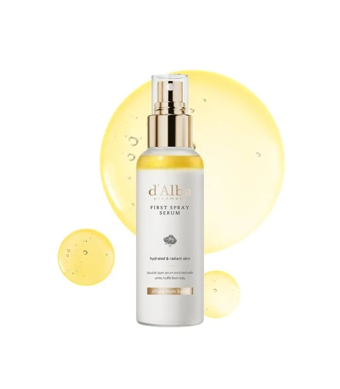 White Truffle VEGAN First Spray Serum - Зволожуючий регенеруючий міст-серум з білим трюфелем