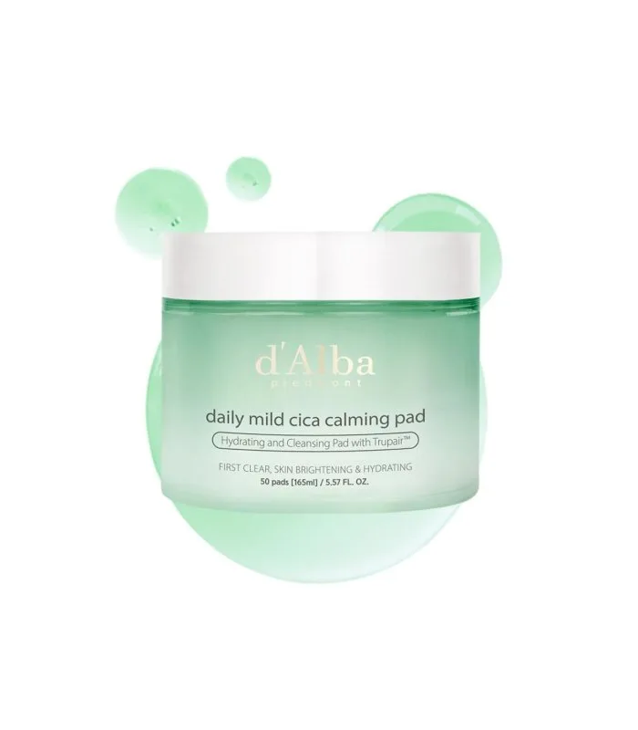Daily Mild Cica Calming Pad - Заспокійливі пади з центелою, білим трюфелем і кислотами