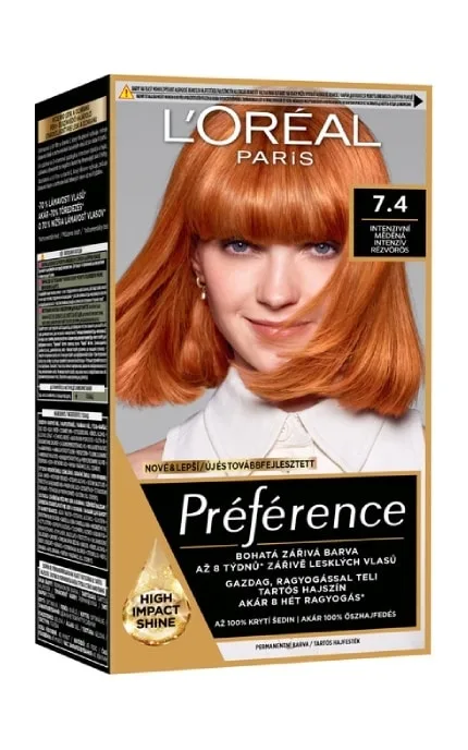 Фарба для волосся L’Oreal Paris Preference 74 Манго інтенсивний мідний 1 шт