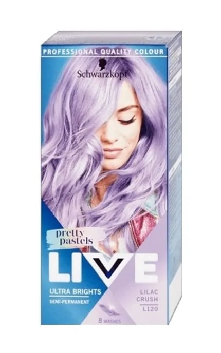 Фарба для волосся Schwarzkopf Live Ultra Brights Pretty Pastels L120 Lilac Crush