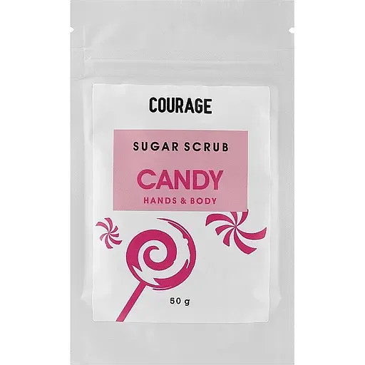 Цукровий скраб для рук і тіла Courage Sugar Scrub Mini Candy 50 г