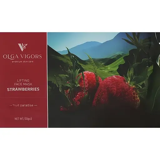 Ліфтингова маска для обличчя Vigor CN Полуниця 1 шт.