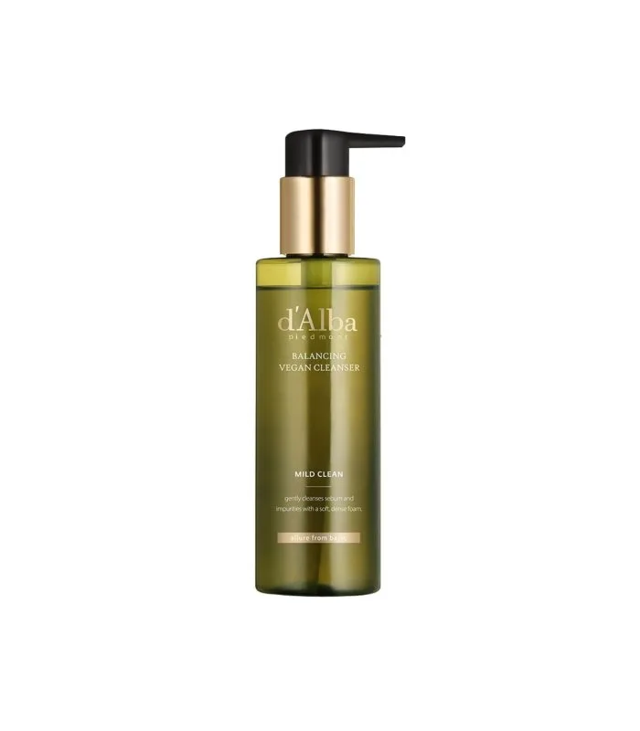 Mild Skin Balancing Vegan Cleanser - Зволожувальний і заспокійливий гель для вмивання з білим трюфелем