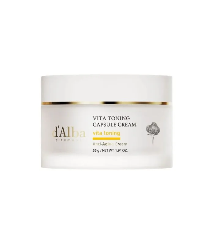 Vita Toning Capsule Cream - Капсульний крем для сяйва шкіри з вітаміном C і ніацинамідом