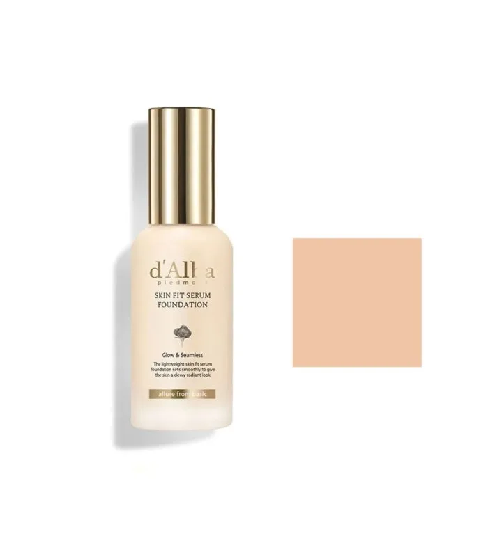 Skin Fit Serum Foundation - Рідка тональна основа-сироватка для обличчя, що підлаштовується під тон шкіри, SPF 50 PA+++