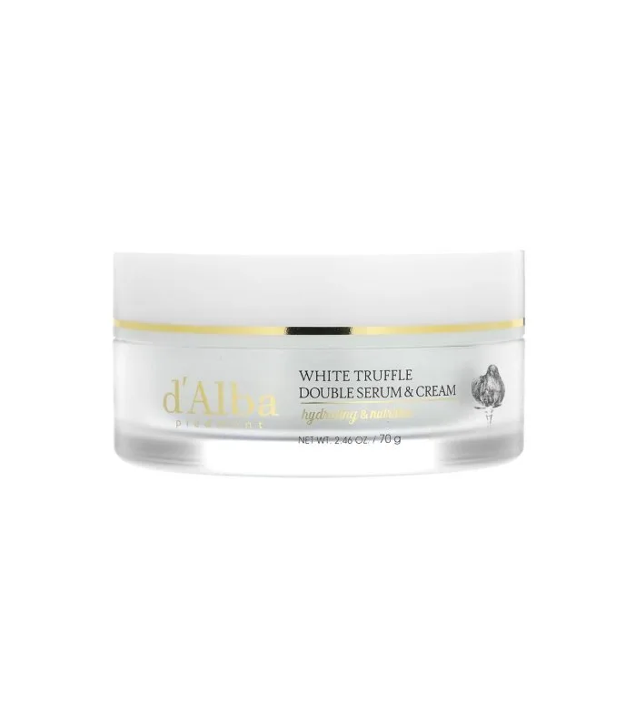 White truffle double serum & cream - Антивіковий крем-сироватка для обличчя з білим трюфелем