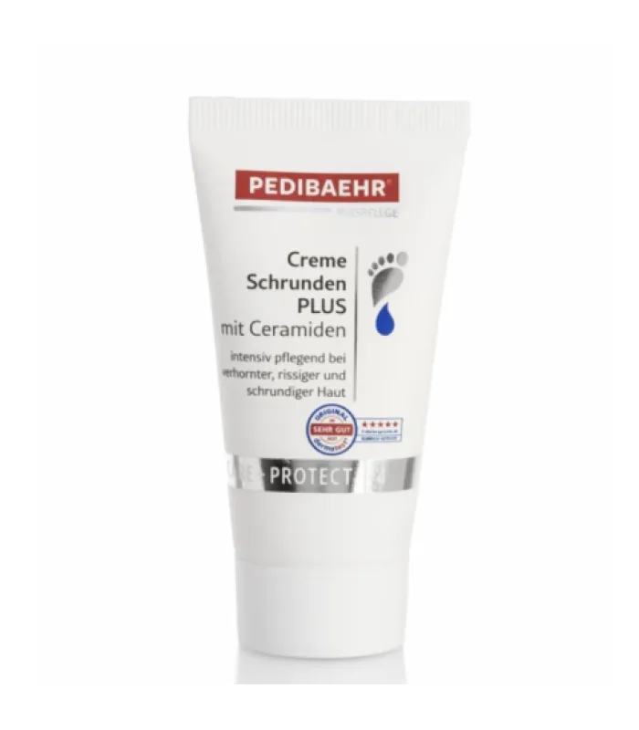 Creme Plus mit Ceramiden — Крем для потрісканої шкіри ніг з керамідами