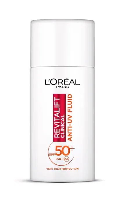 Флюїд для обличчя L'Oreal Paris Revitalift Clinical Anti-UV SPF 50+ 50 мл
