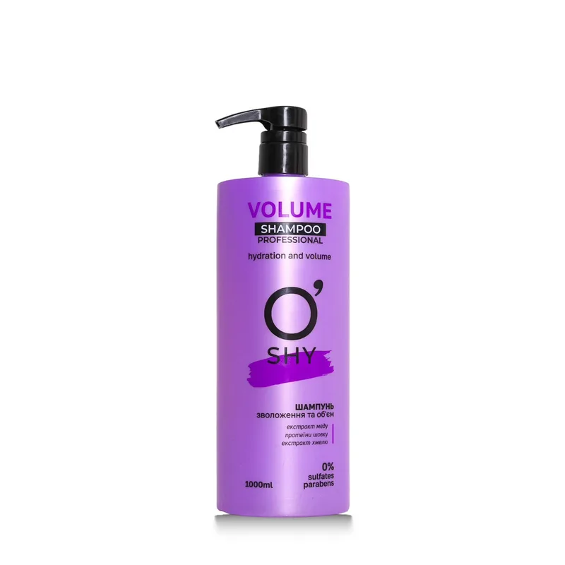 Шампунь O'Shy Volume Professional, зволоження та об`єм, 1 л