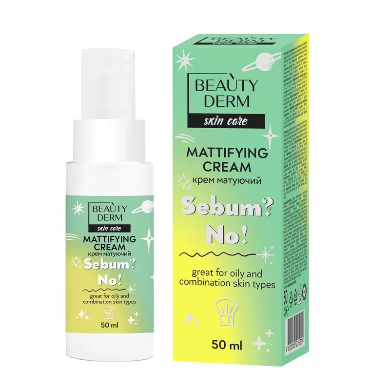 Крем для обличчя Beauty Derm матуючий Sebum? No! 50 мл