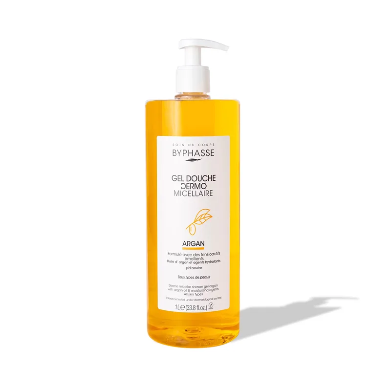 Міцелярний гель для душу Byphasse Argan, 1 л
